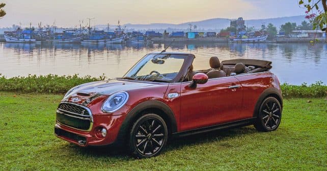 Mini Cooper S Convertible Front View