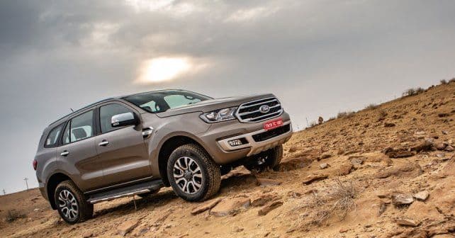 New 2019 Ford Endeavour Off Road