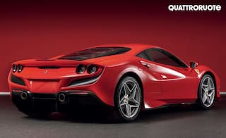 Ferrari F8 Tributo rear three quarter