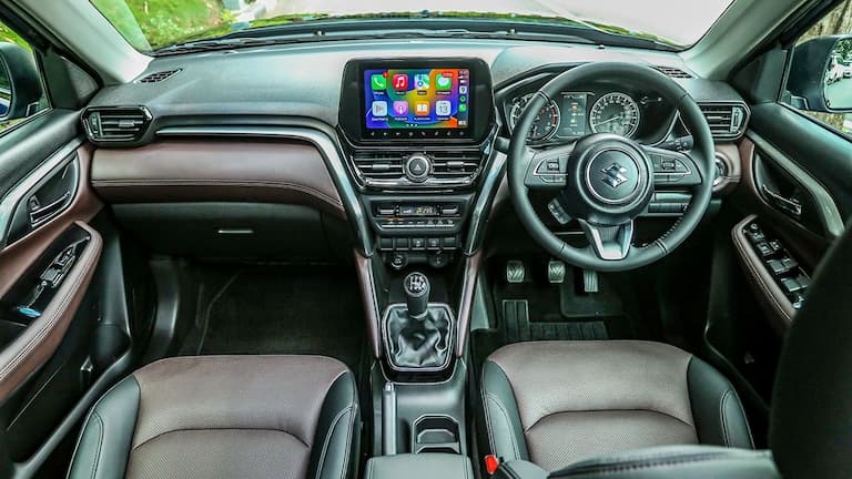 Maruti Suzuki Grand Vitara infotainment screen2