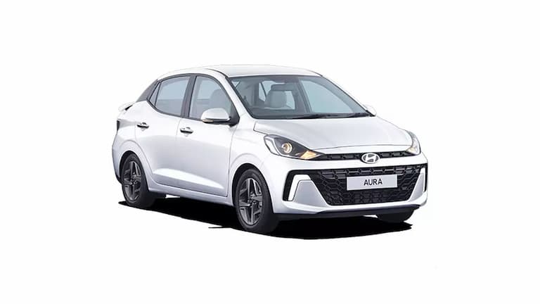 Hyundai Aura 2023 Polar White