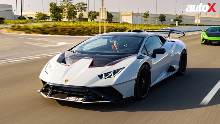 Lamborghini Huracan STO Front Quarter Dynamic