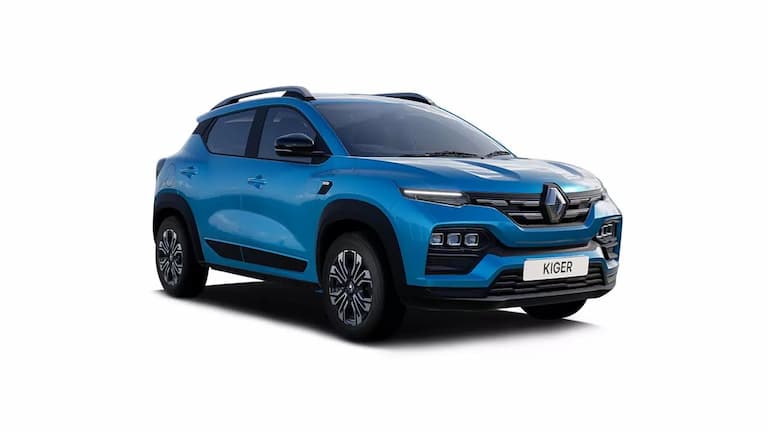 Renault Kiger Caspian Blue