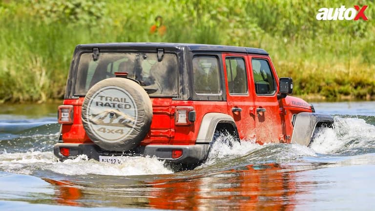 Jeep Wrangler Front View