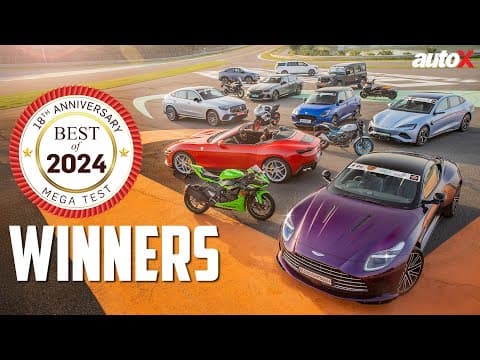 Thumbnail for autoX Awards 2024 | These are The Best Cars and Bikes of India | Mega Test Winners